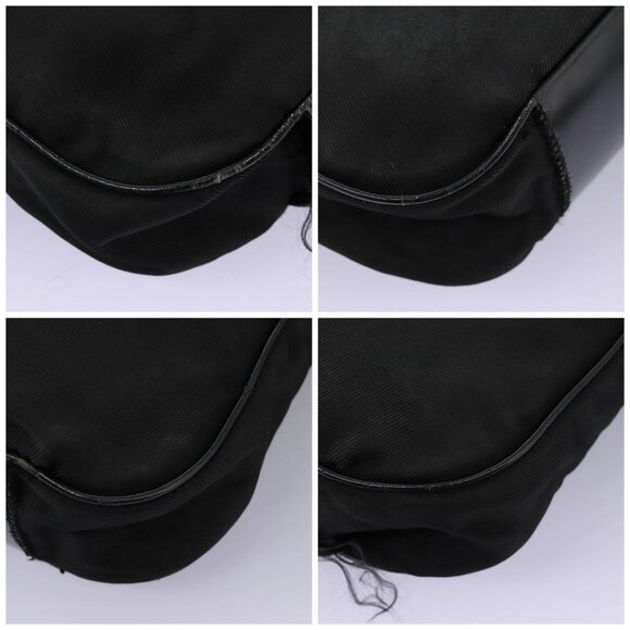 GUCCI Bamboo Hand Bag Nylon 2way Black 001 - Picture 16 of 16